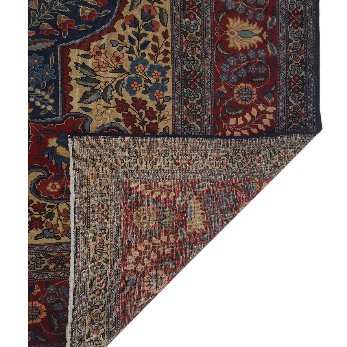 Pacific Khoy 67258 Red Navy Traditional Hand Knotted Rug