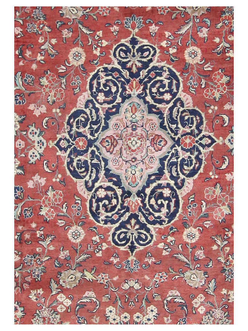 Pacific Sarouk Mahal 67259 Blue Red Traditional Hand Knotted Rug