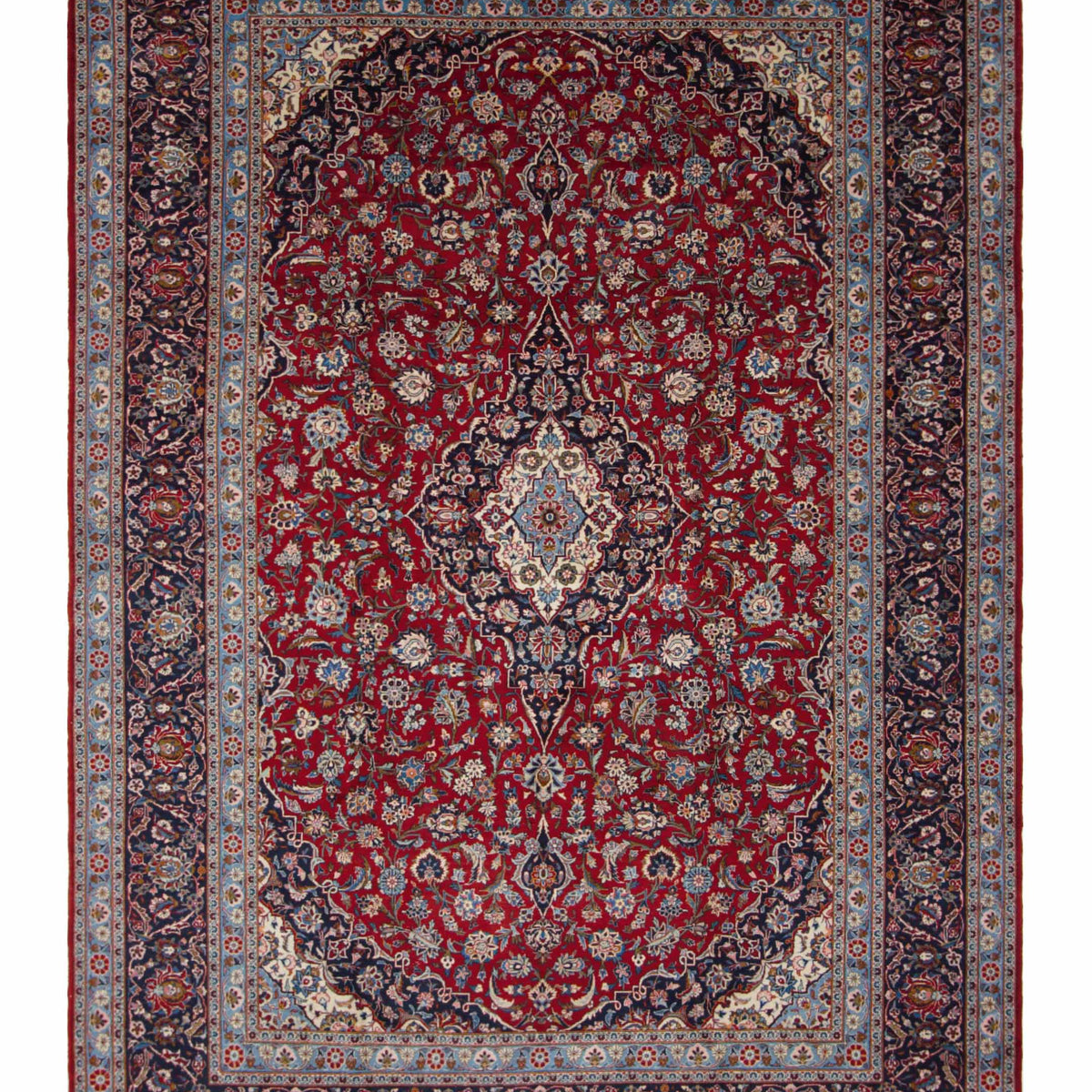 Pacific Kashan  Red Navy Traditional