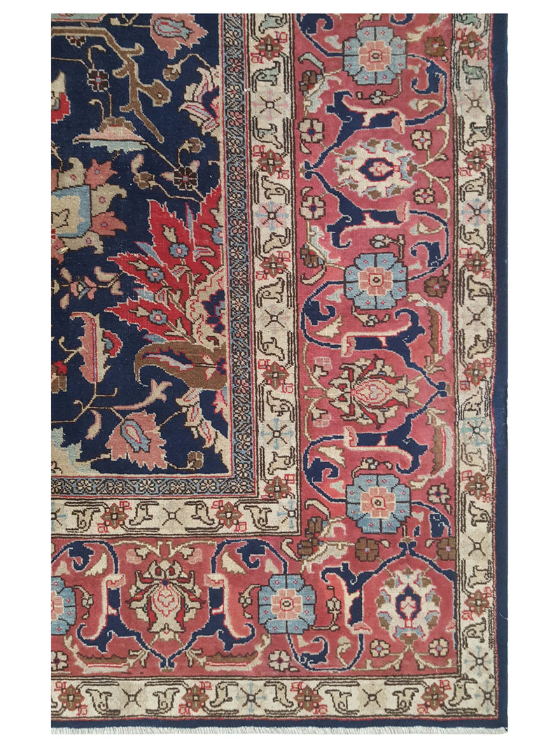 Pacific Khoy 67262 Red Navy Traditional Hand Knotted Rug