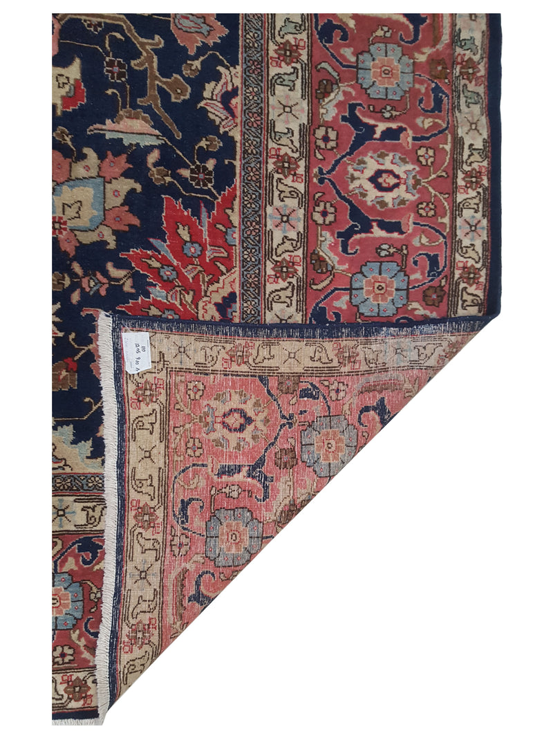 Pacific Khoy 67262 Red Navy Traditional Hand Knotted Rug