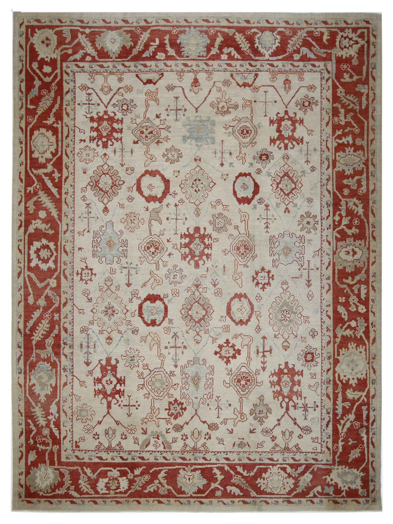 Pacific Ushak TR  Beige Orange Traditional