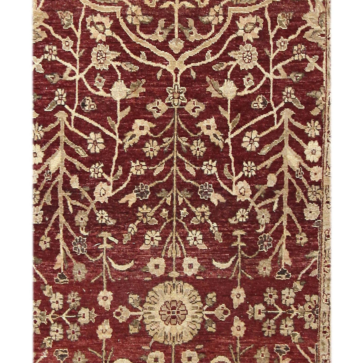 Pacific Peshawar 67279 Rust Lt.Brown Traditional Hand Knotted Rug