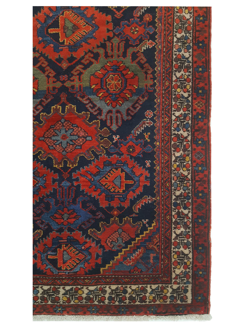 Pacific Malayer 67280 Red Navy Traditional Hand Knotted Rug