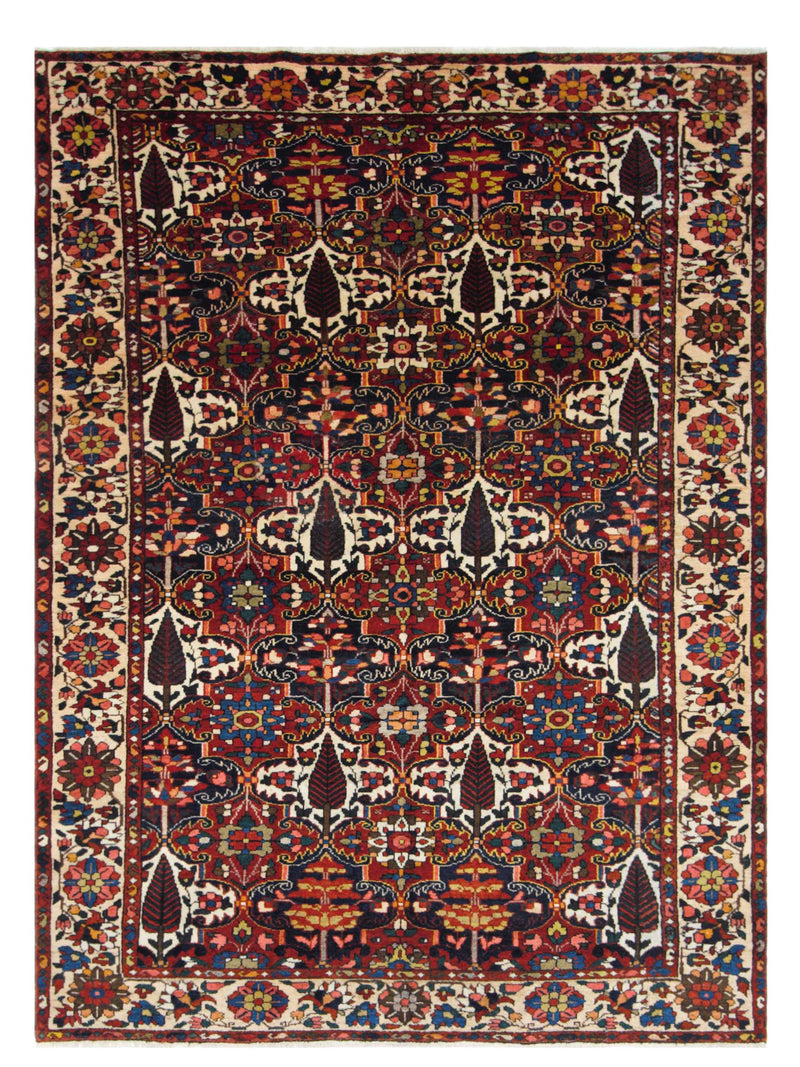 Pacific Antique Bakhtiyari  Red Navy Traditional
