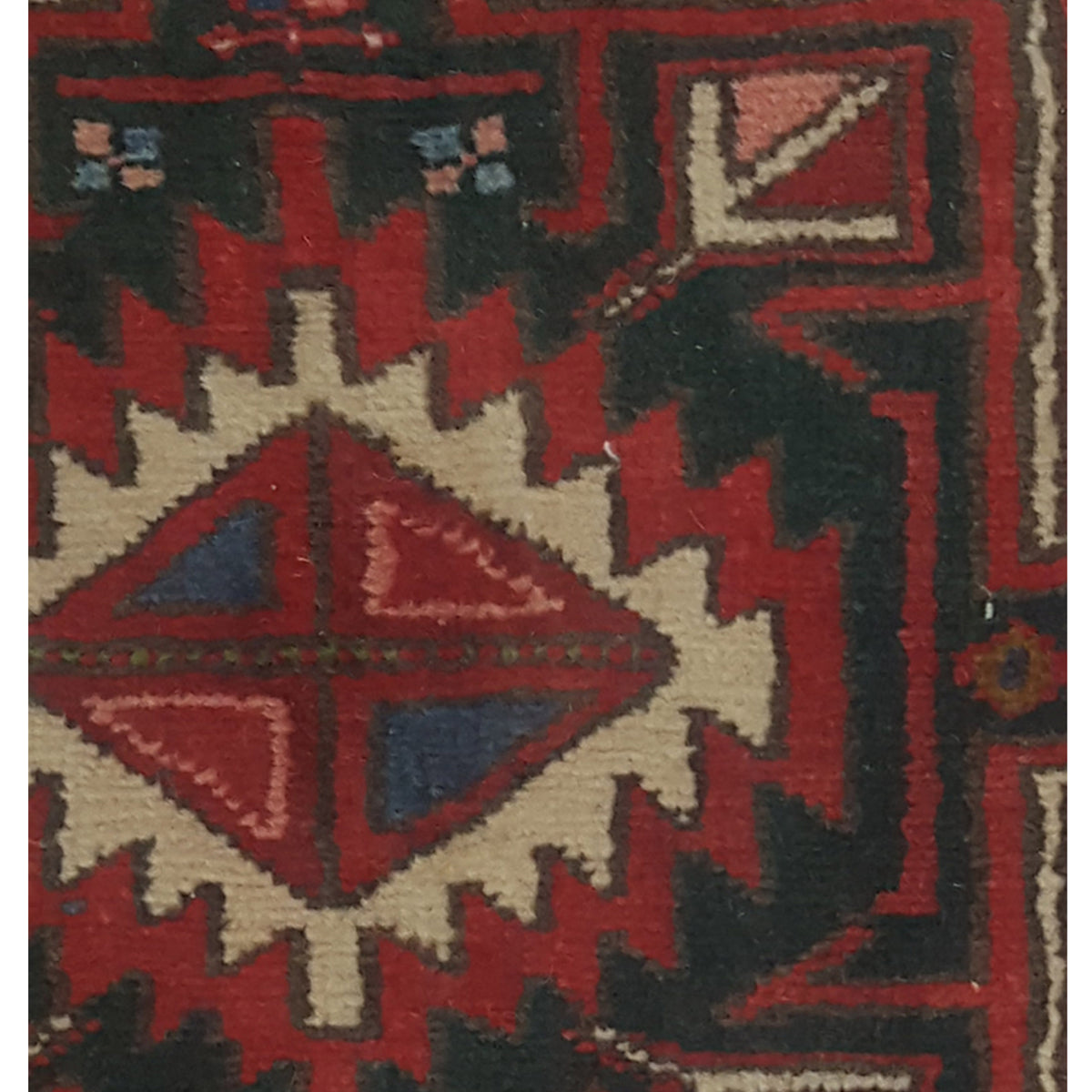 Pacific Karajah 67285 Red Red Traditional Hand Knotted Rug