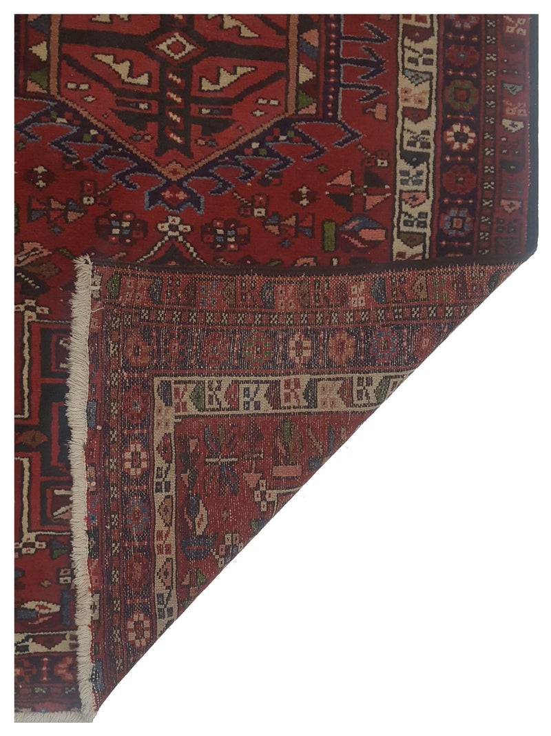 Pacific Karajah 67285 Red Red Traditional Hand Knotted Rug