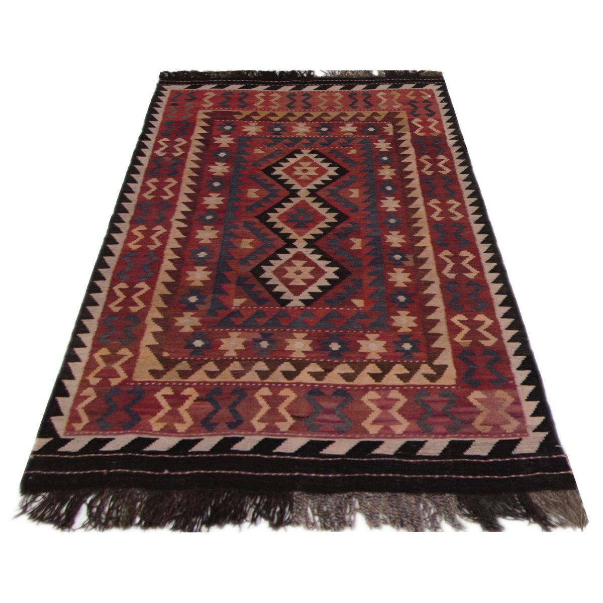 Pacific Kilim Maimana 67292 Brown Multi Kilim Flatweave Rugs