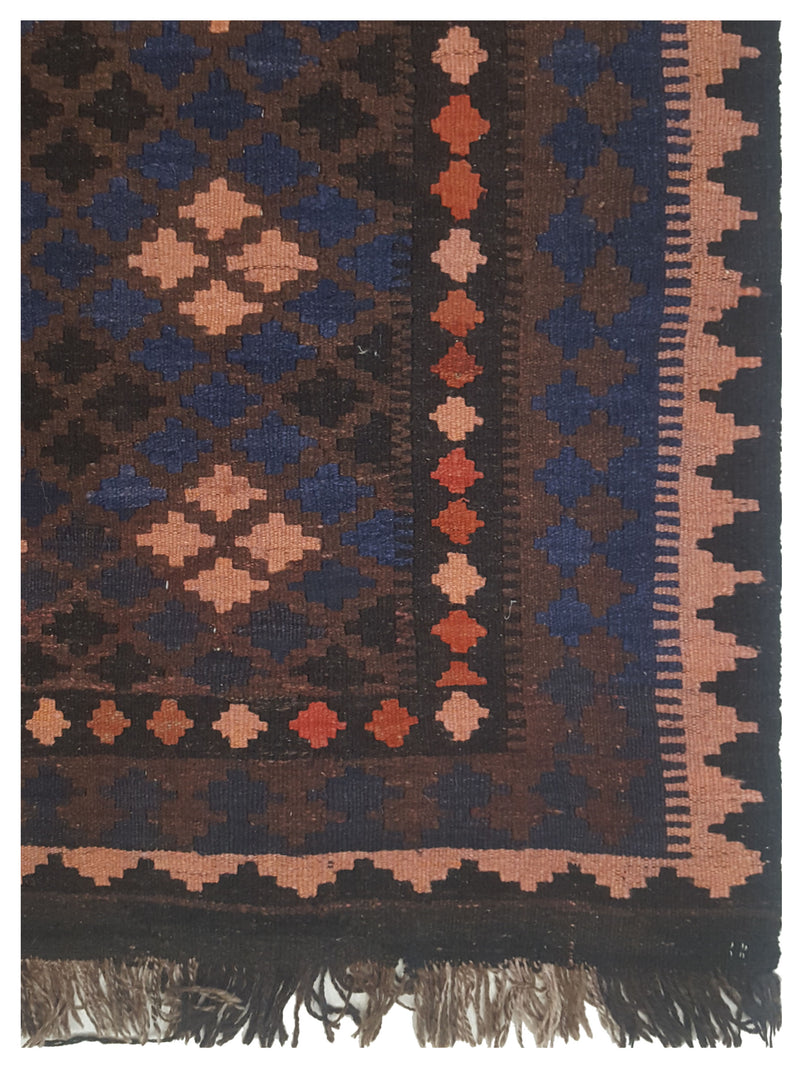 Pacific Kilim Maimana 67294 Brown Multi Kilim Flatweave Rugs