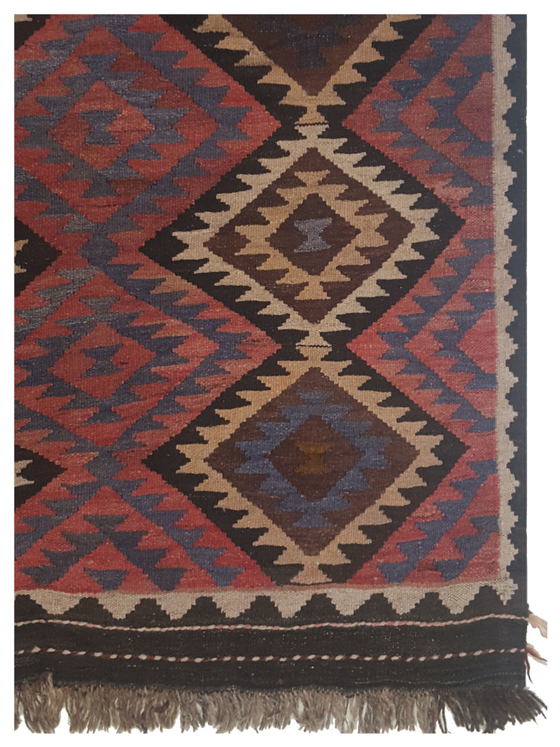Pacific Kilim Maimana 67295 Brown Multi Kilim Flatweave Rugs