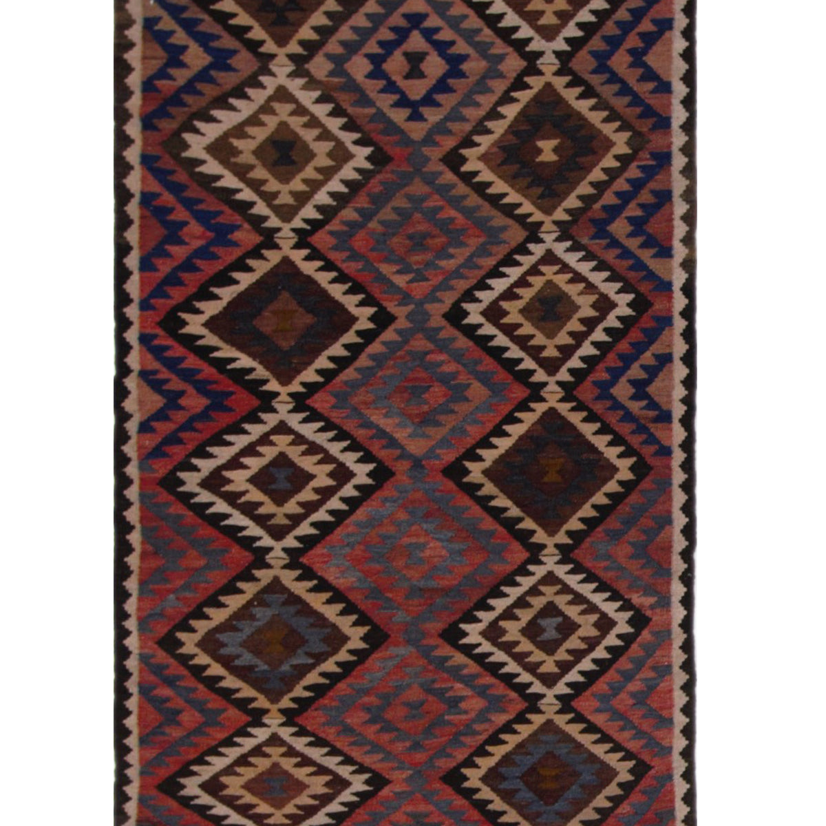 Pacific Kilim Maimana  Brown Multi Kilim