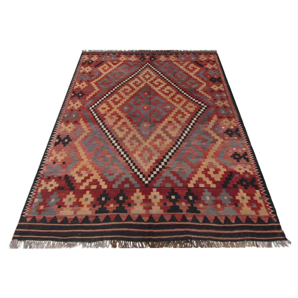 Pacific Kilim Maimana 67296 Brown Multi kilim Flatweave Rugs