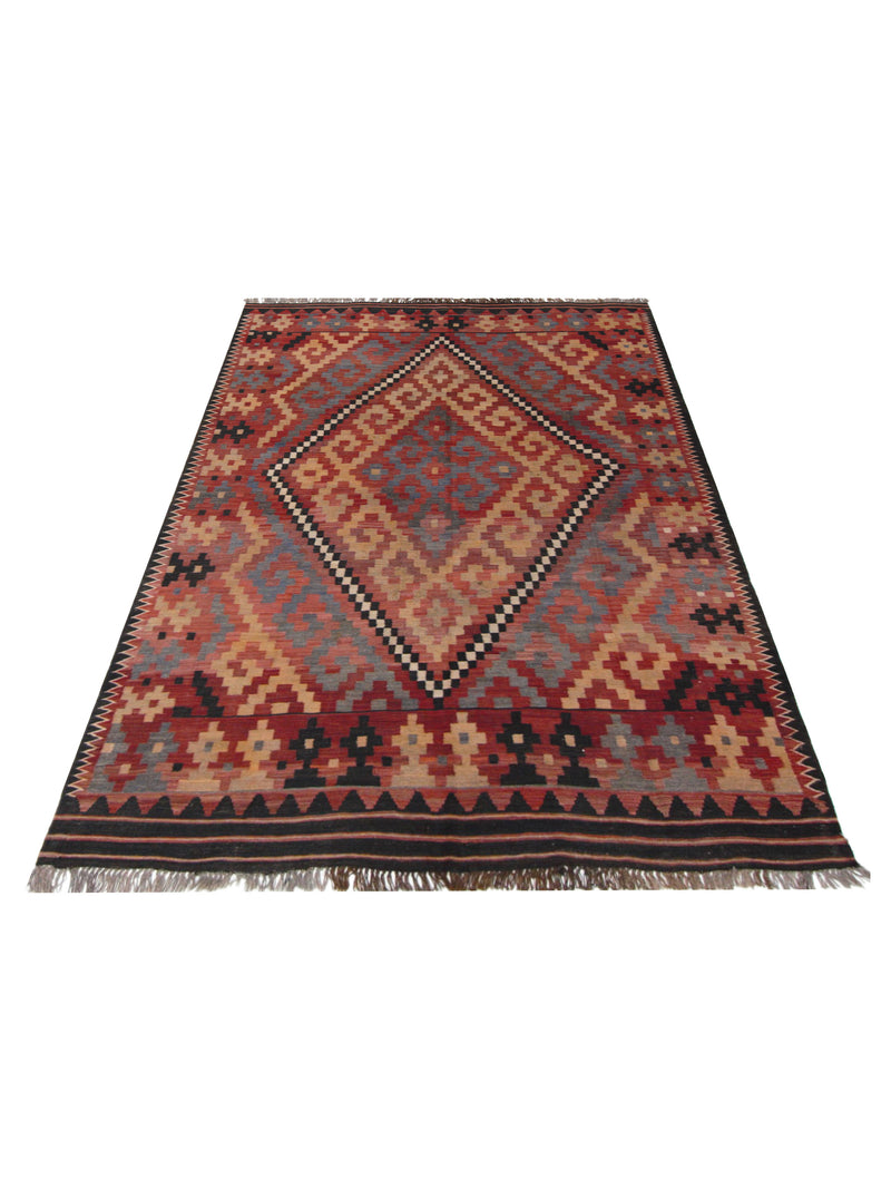 Pacific Kilim Maimana 67296 Brown Multi kilim Flatweave Rugs