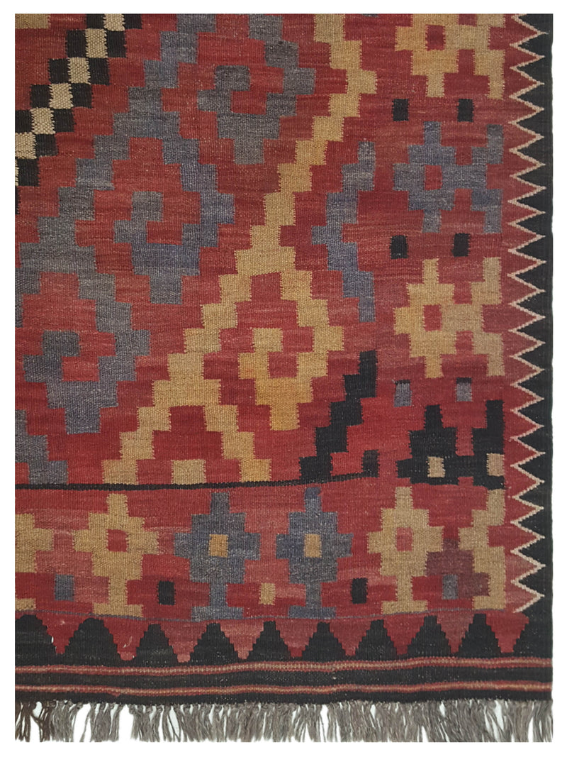 Pacific Kilim Maimana 67296 Brown Multi kilim Flatweave Rugs