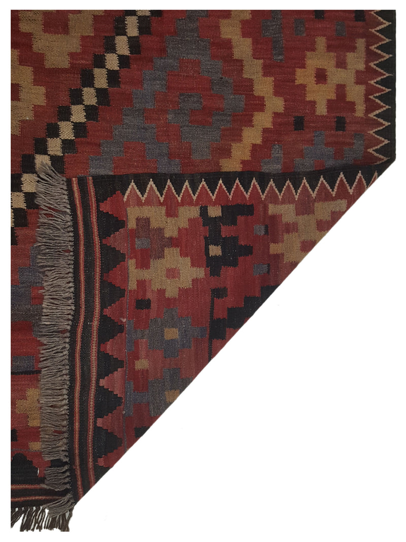 Pacific Kilim Maimana 67296 Brown Multi kilim Flatweave Rugs