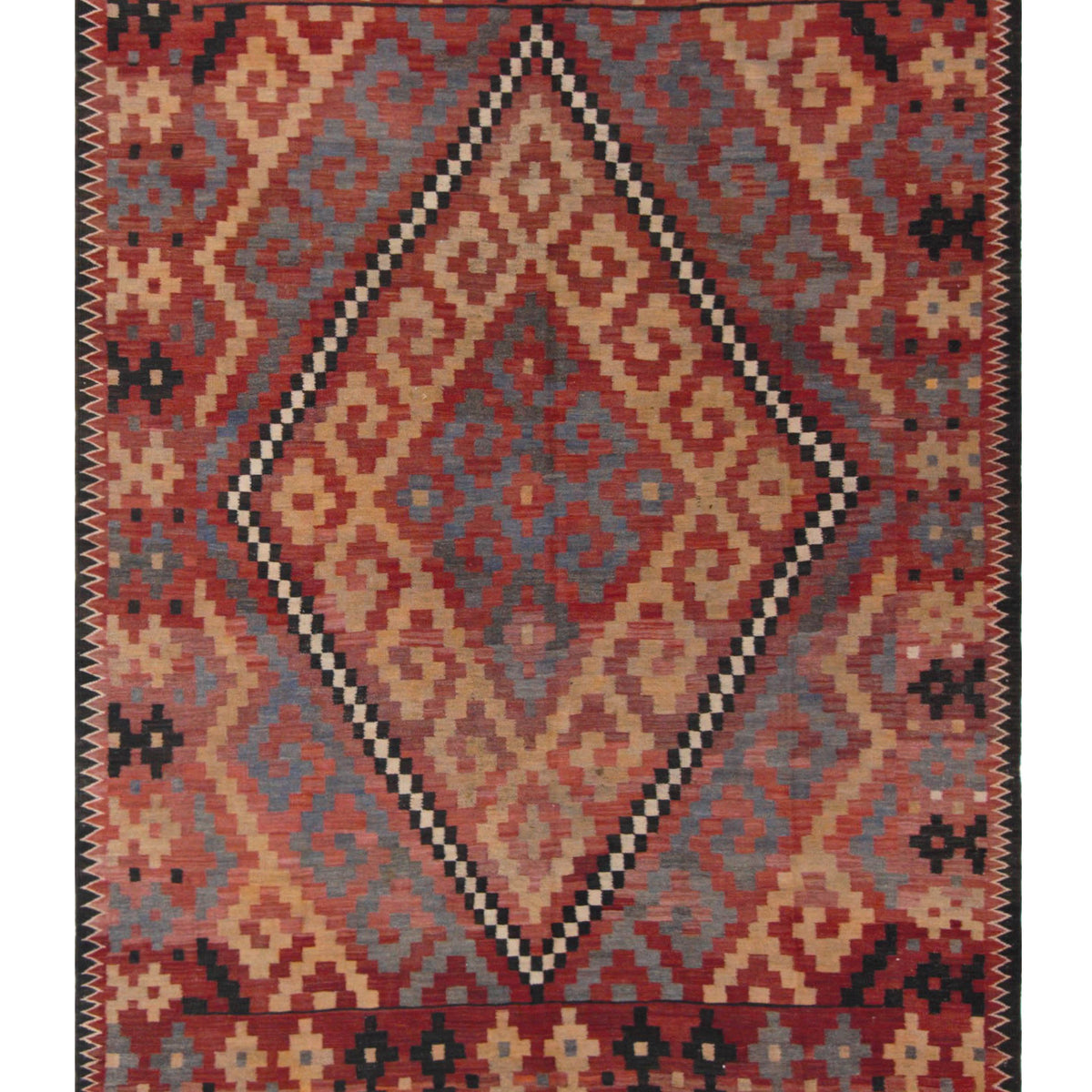 Pacific Kilim Maimana  Brown Multi kilim