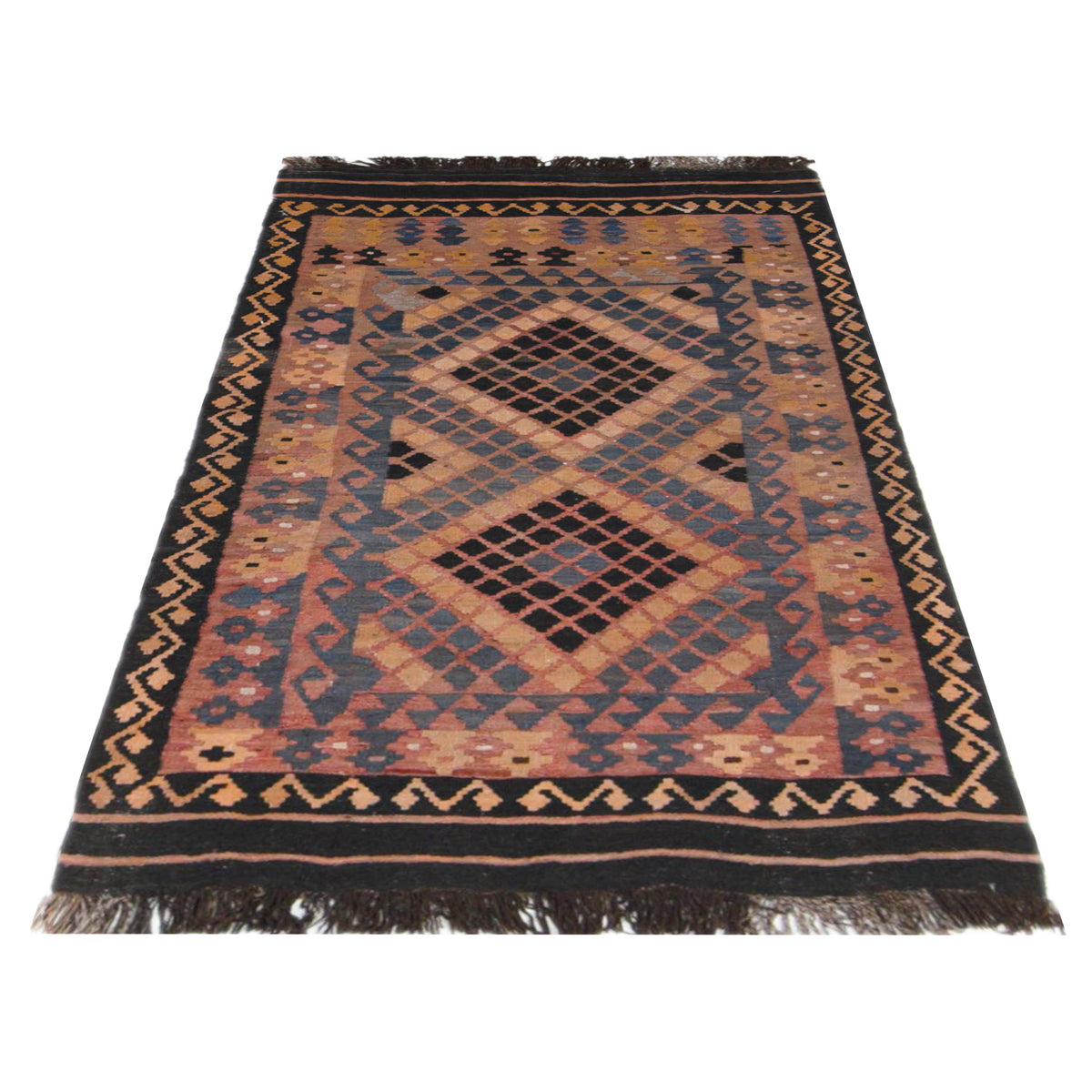 Pacific Kilim Maimana 67297 Brown Multi Kilim Flatweave Rugs