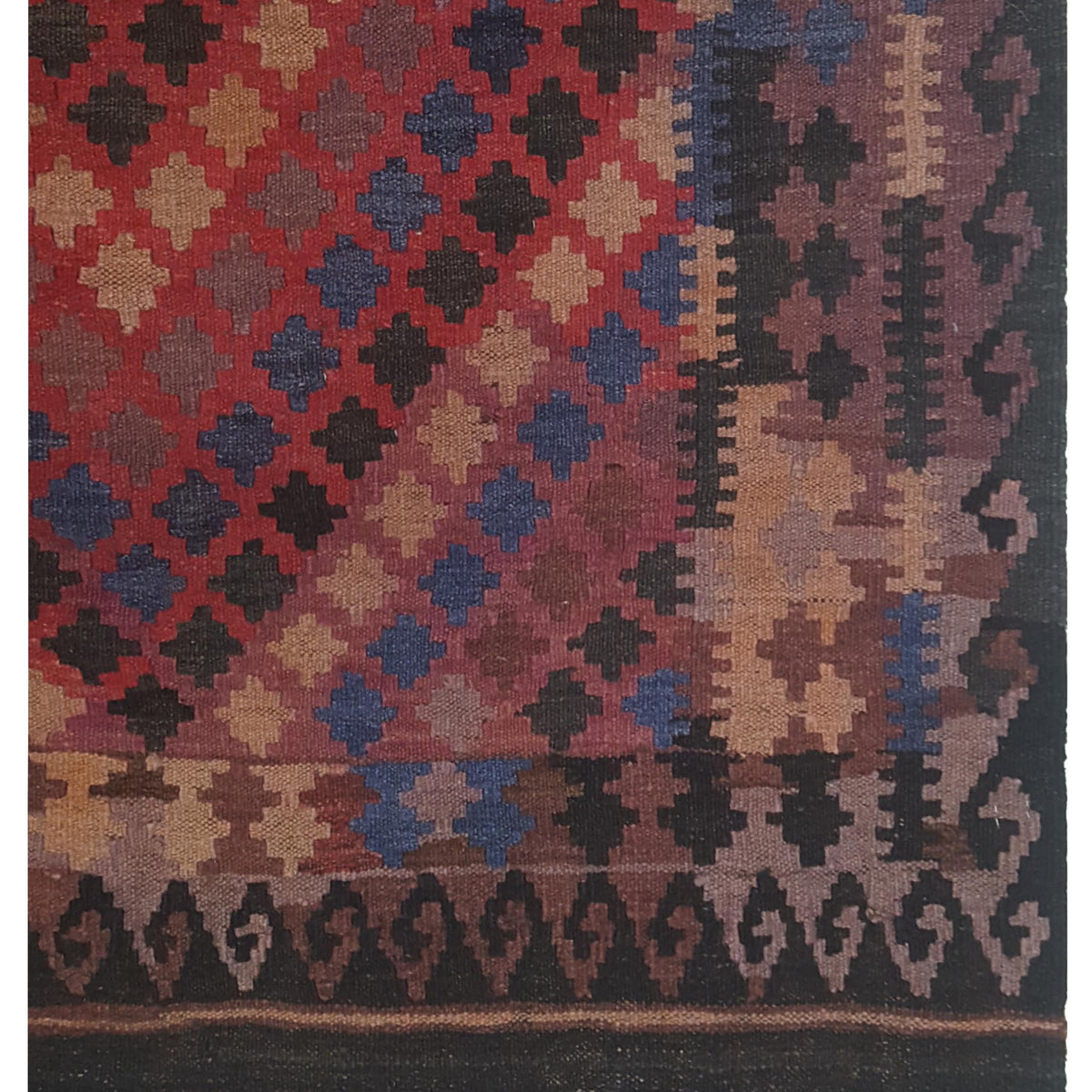 Pacific Kilim Maimana 67298 Brown Multi Kilim Flatweave Rugs