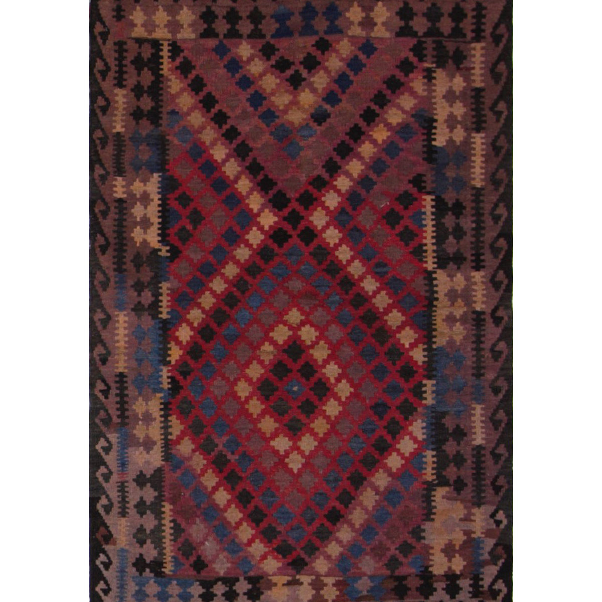Pacific Kilim Maimana  Brown Multi Kilim