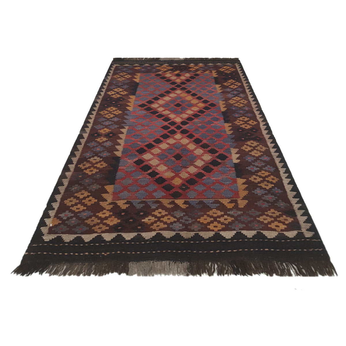 Pacific Kilim Maimana 67299 Brown Multi kilim Flatweave Rugs