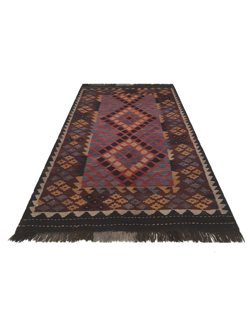 Pacific Kilim Maimana 67299 Brown Multi kilim Flatweave Rugs