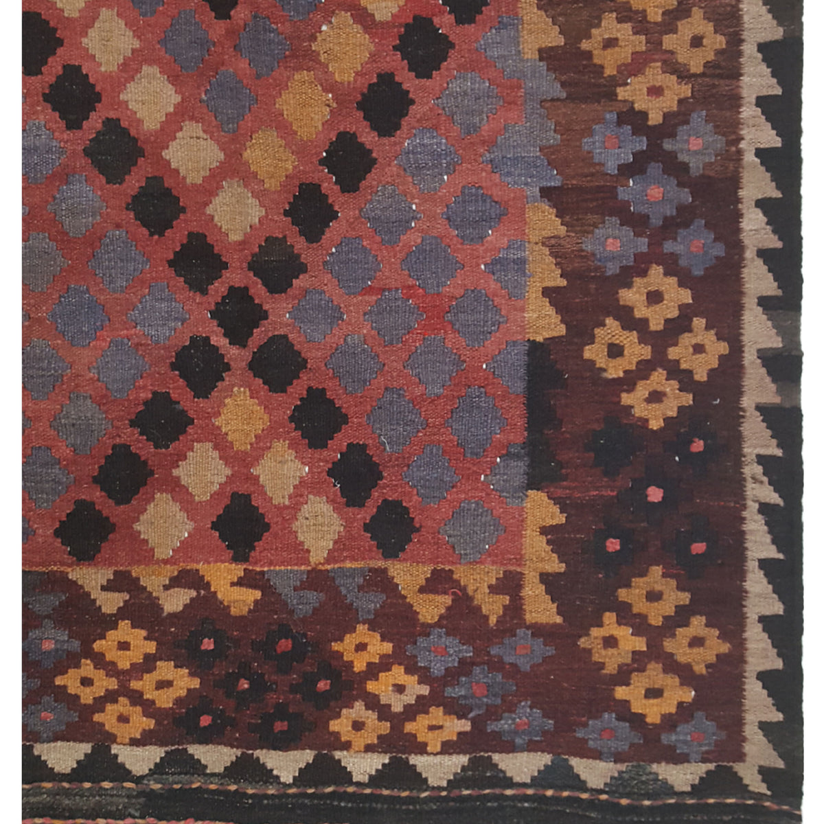 Pacific Kilim Maimana 67299 Brown Multi kilim Flatweave Rugs