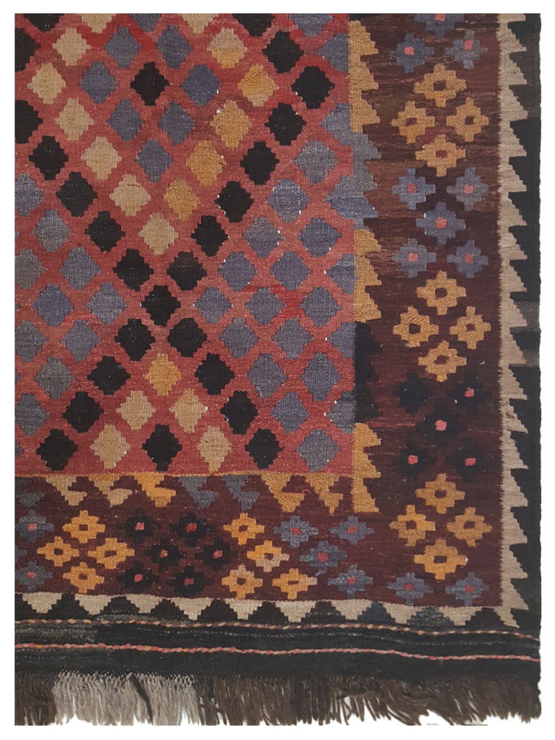 Pacific Kilim Maimana 67299 Brown Multi kilim Flatweave Rugs