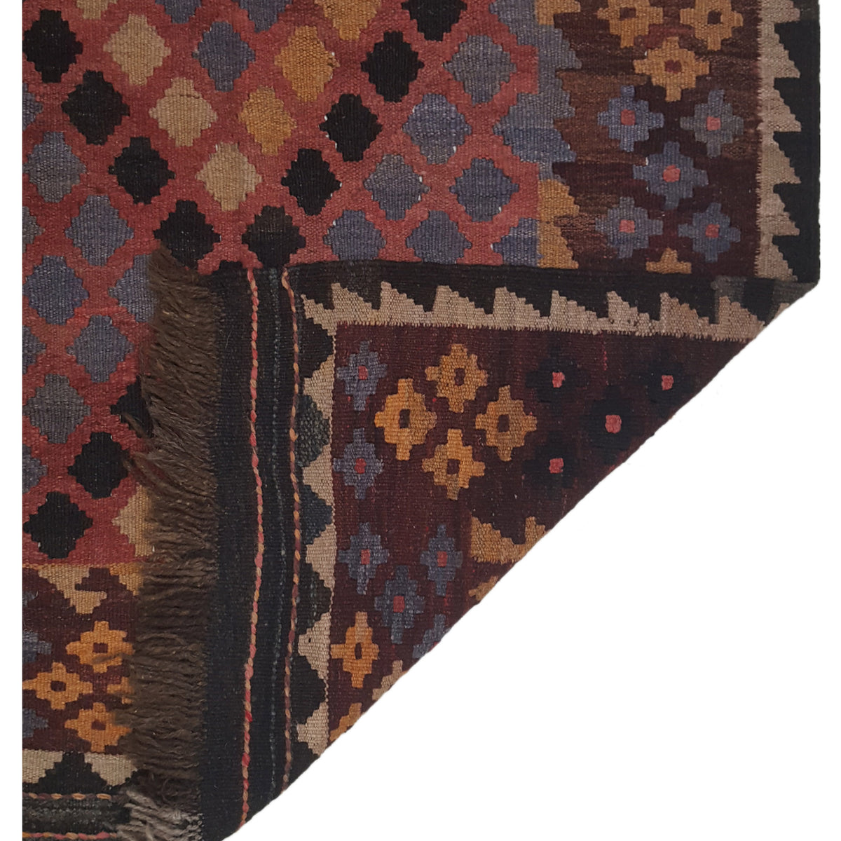 Pacific Kilim Maimana 67299 Brown Multi kilim Flatweave Rugs