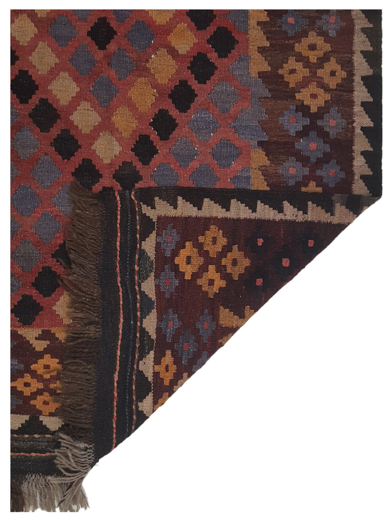 Pacific Kilim Maimana 67299 Brown Multi kilim Flatweave Rugs