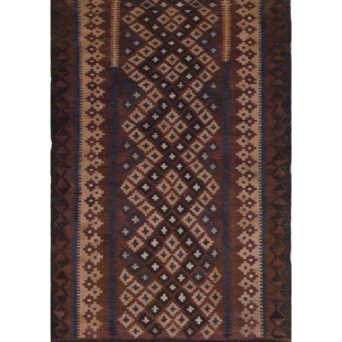 Pacific Kilim Maimana  Brown Multi Kilim