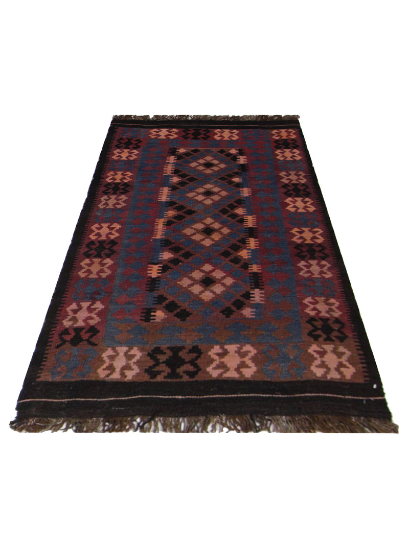 Pacific Kilim Maimana 67301 Brown Multi Kilim Flatweave Rugs
