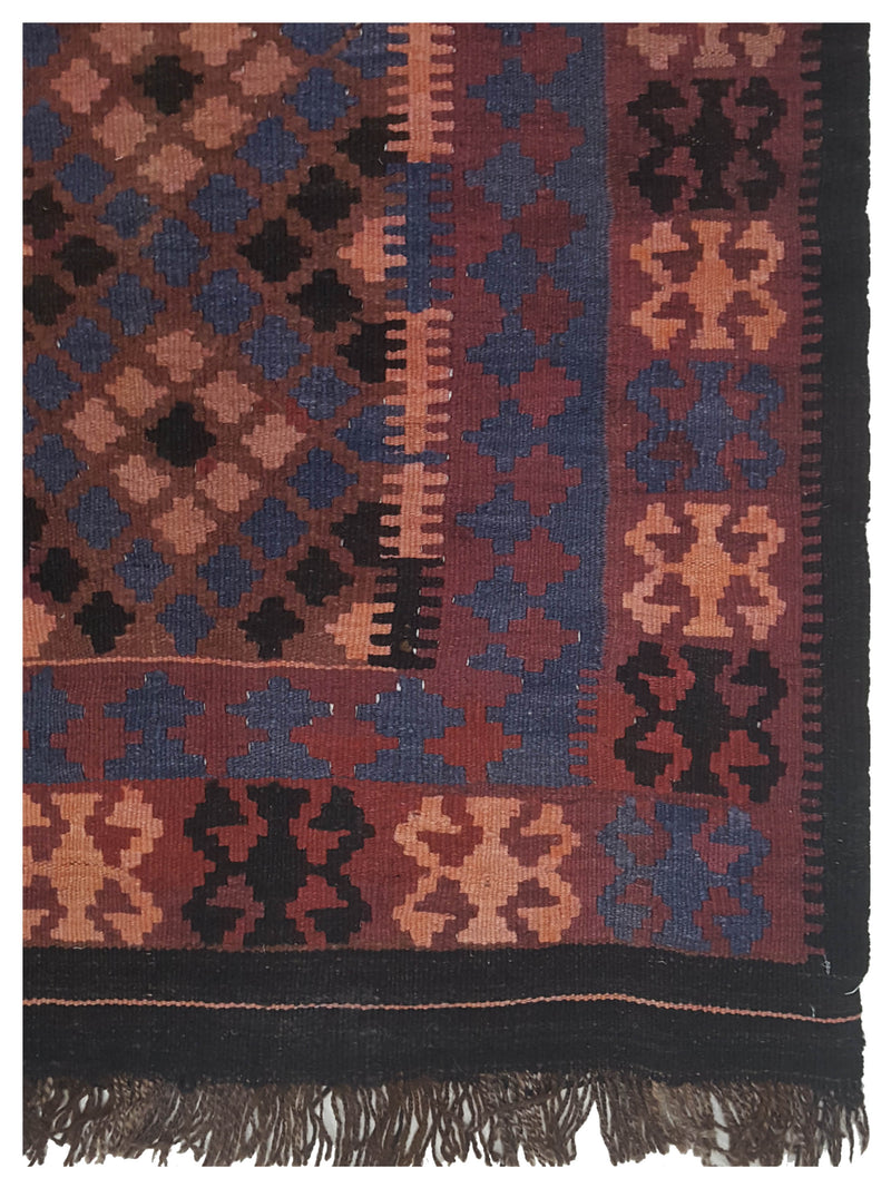Pacific Kilim Maimana 67301 Brown Multi Kilim Flatweave Rugs