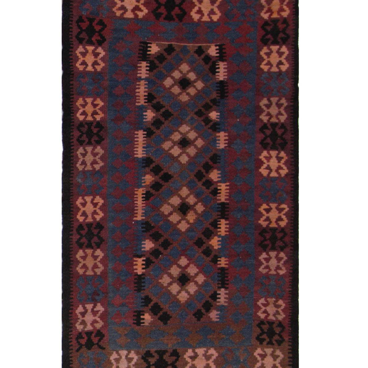 Pacific Kilim Maimana  Brown Multi Kilim