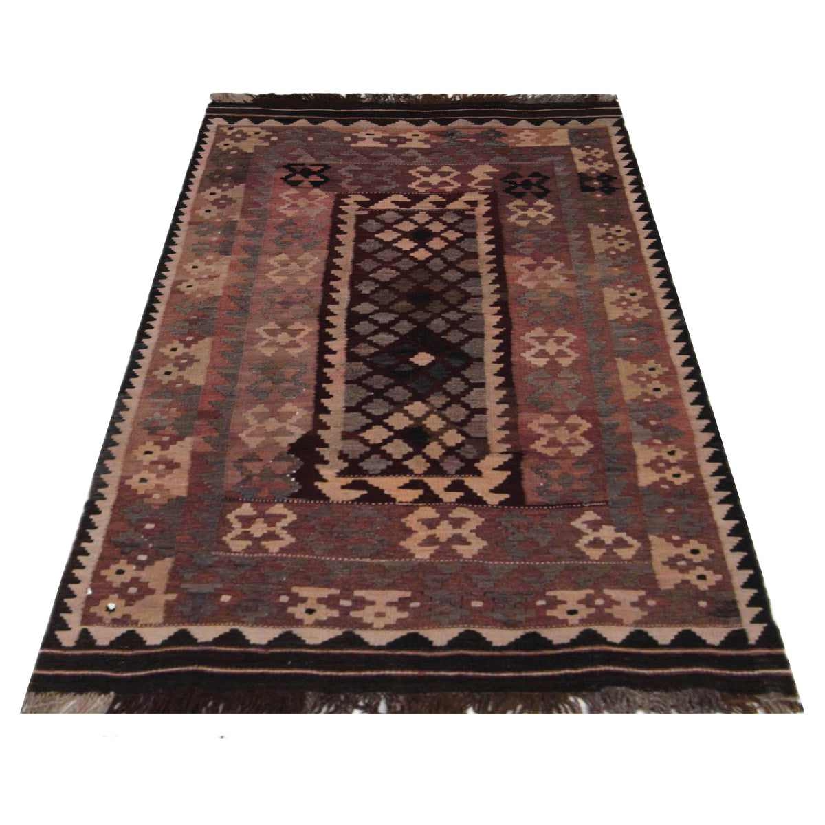 Pacific Kilim Maimana 67302 Rust Multi Kilim Flatweave Rugs