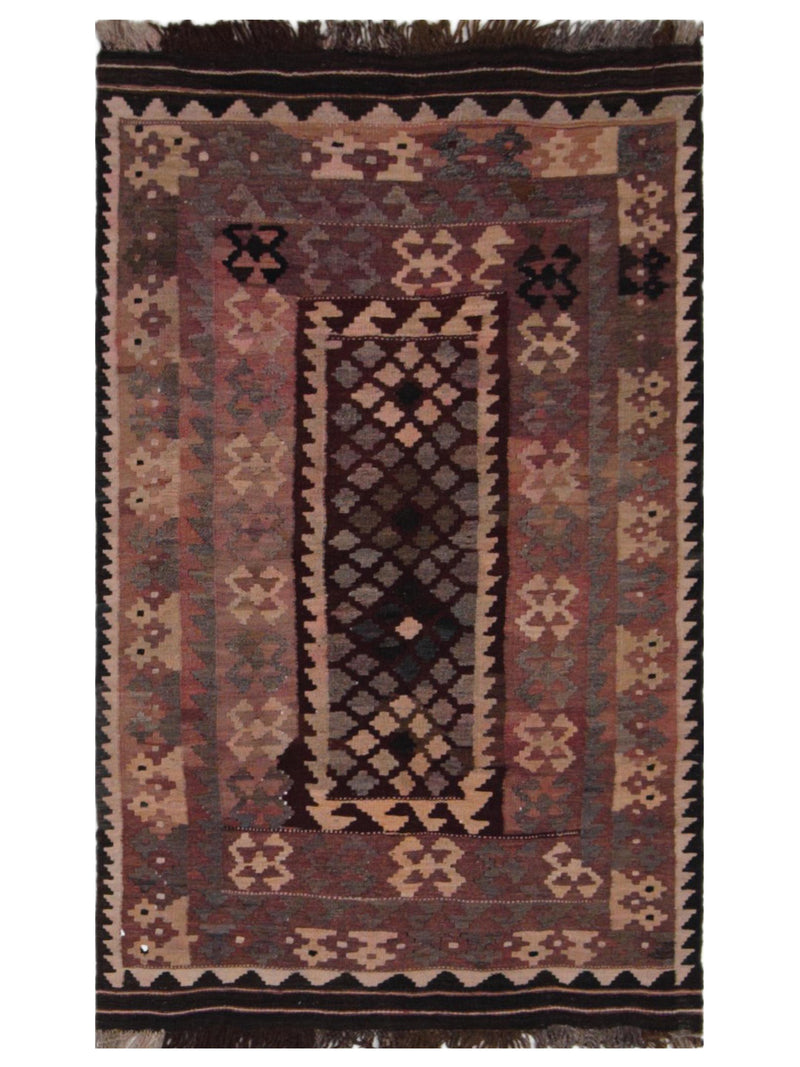 Pacific Kilim Maimana  Rust Multi Kilim