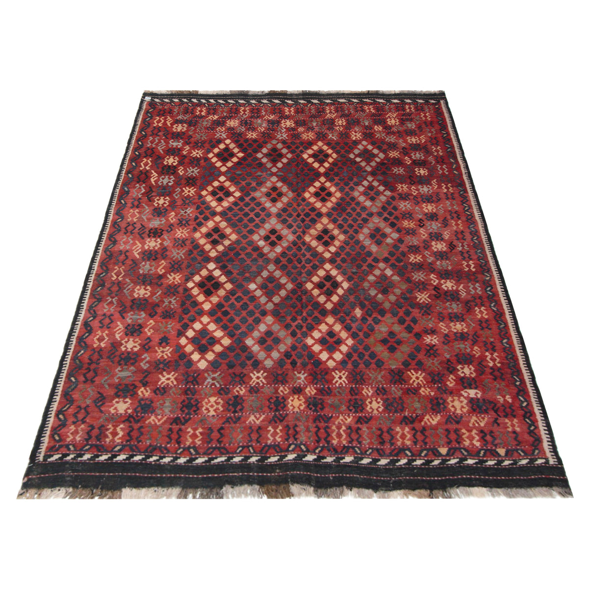 Pacific Kilim Maimana 67304 Red Multi kilim Flatweave Rugs