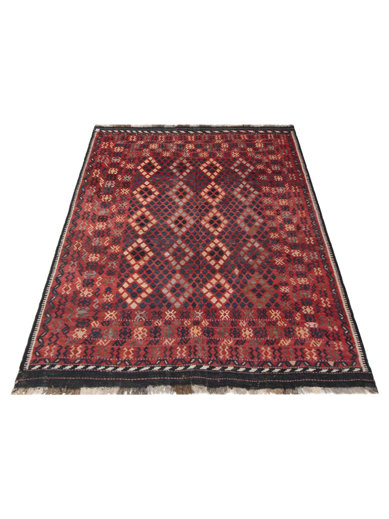 Pacific Kilim Maimana 67304 Red Multi kilim Flatweave Rugs