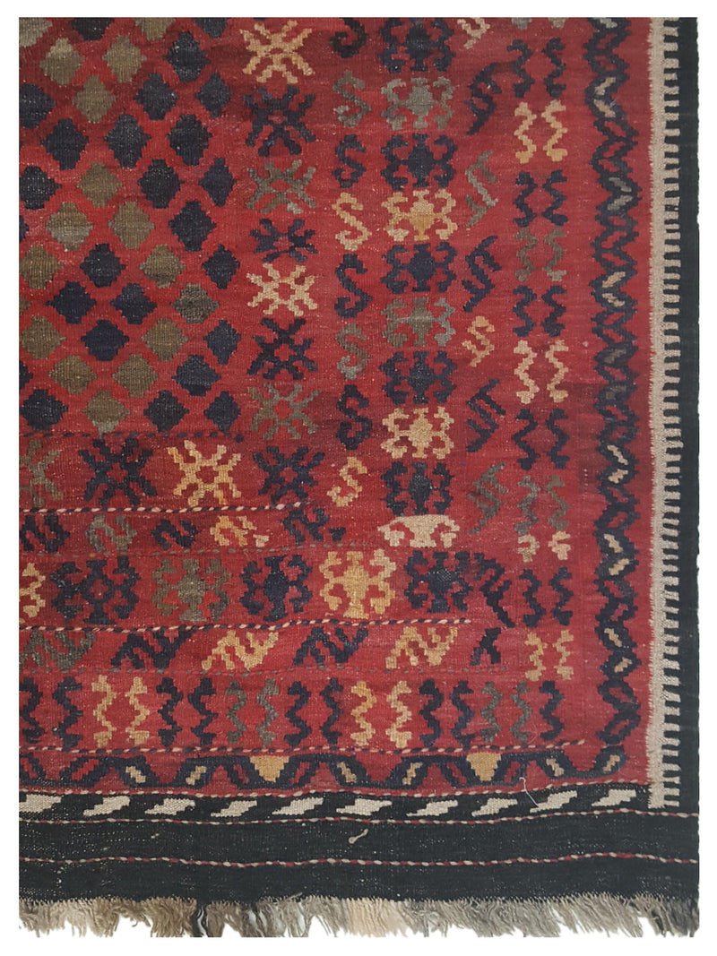 Pacific Kilim Maimana 67304 Red Multi kilim Flatweave Rugs