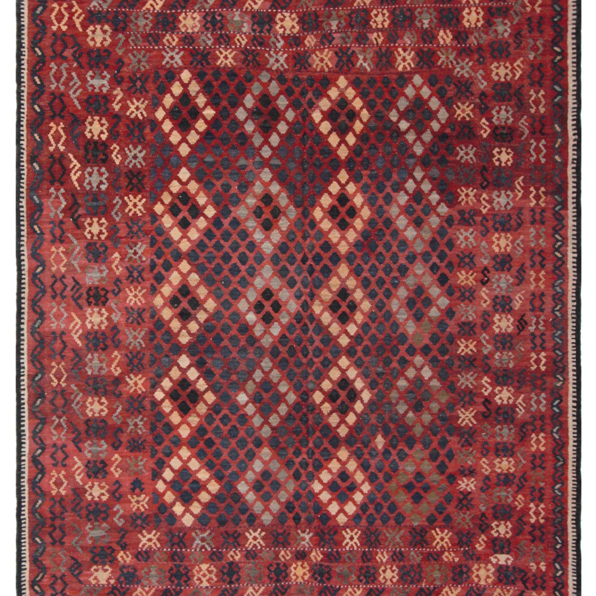 Pacific Kilim Maimana  Red Multi kilim
