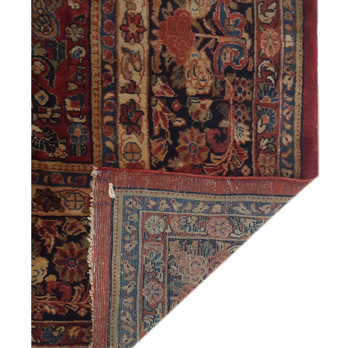 Pacific Sarouk 67305 Red Red Traditional Hand Knotted Rug
