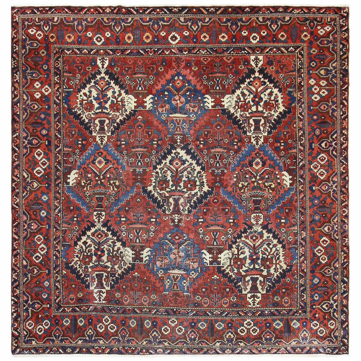 Pacific Bakhtiyari  Red Blue Traditional