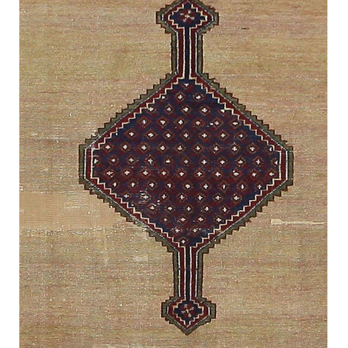 Pacific Antique Darjazin 67307 Camel Navy Traditional Antique Rug