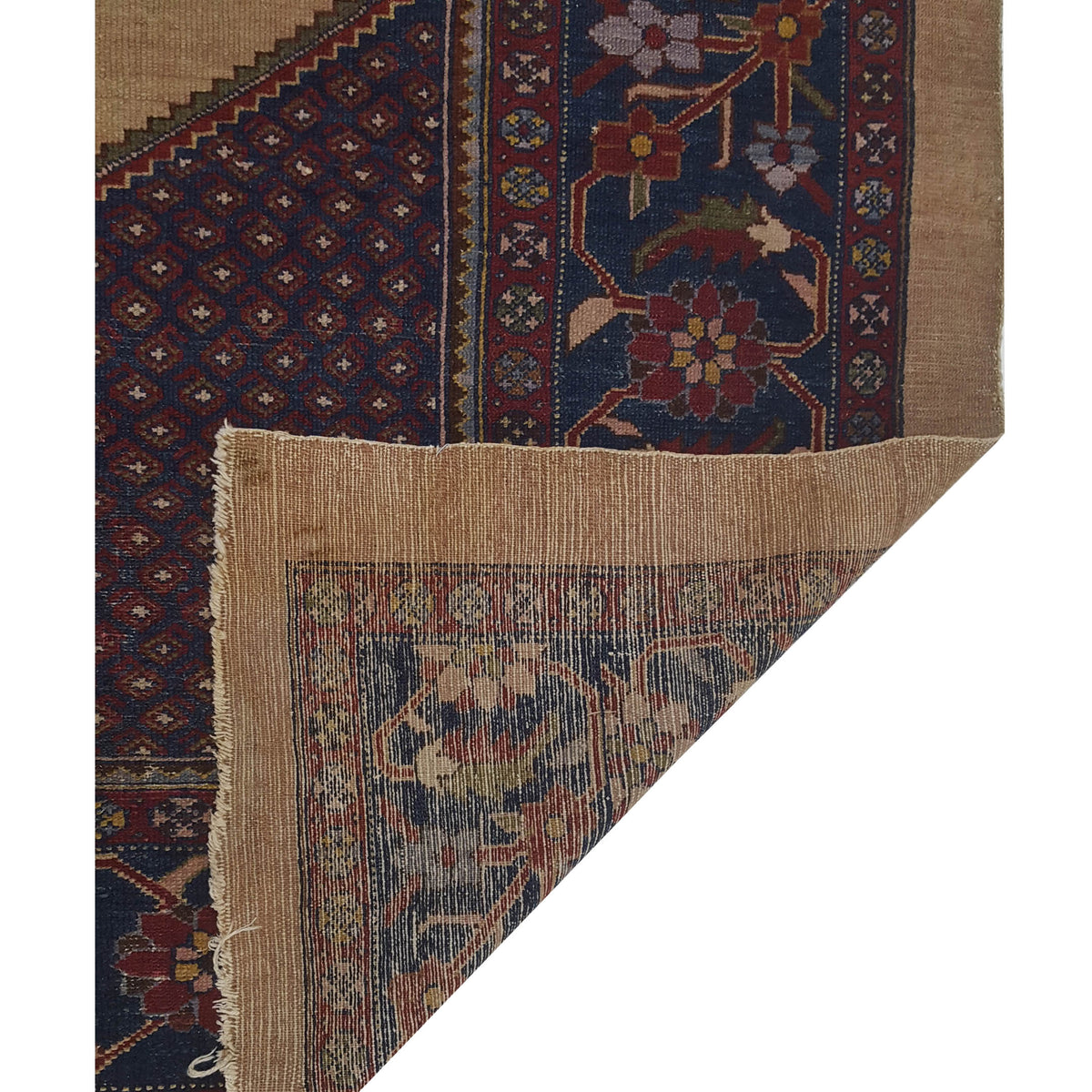 Pacific Antique Darjazin 67307 Camel Navy Traditional Antique Rug