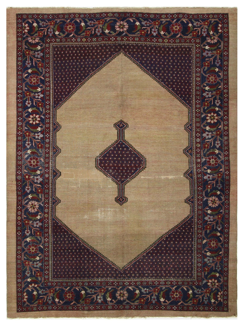 Pacific Antique Darjazin  Camel Navy Traditional