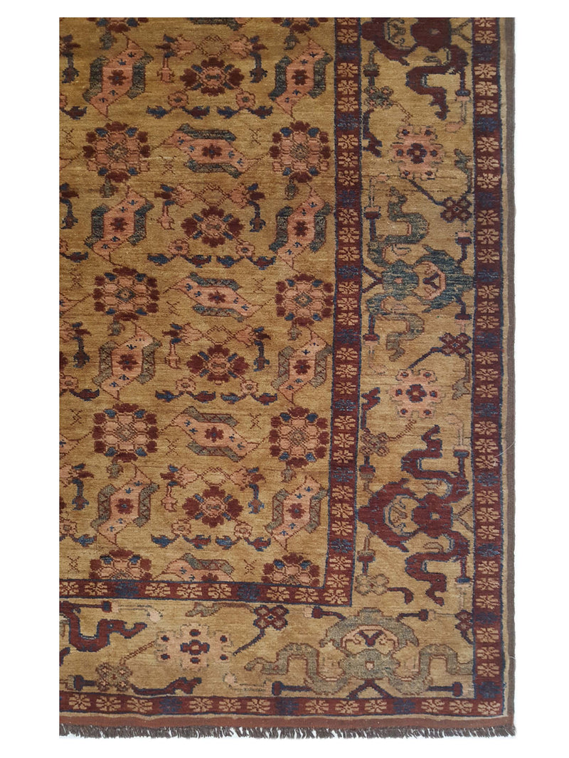 Pacific Peshawar 67310 Brown Brown Traditional Hand Knotted Rug