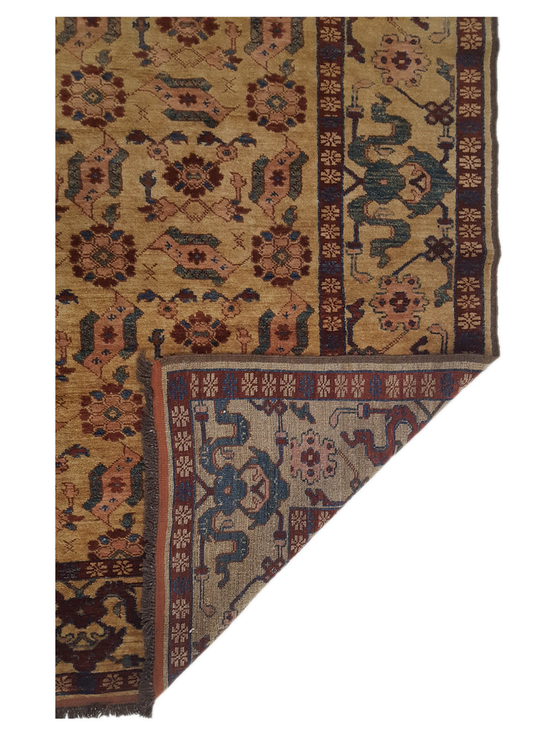 Pacific Peshawar 67310 Brown Brown Traditional Hand Knotted Rug