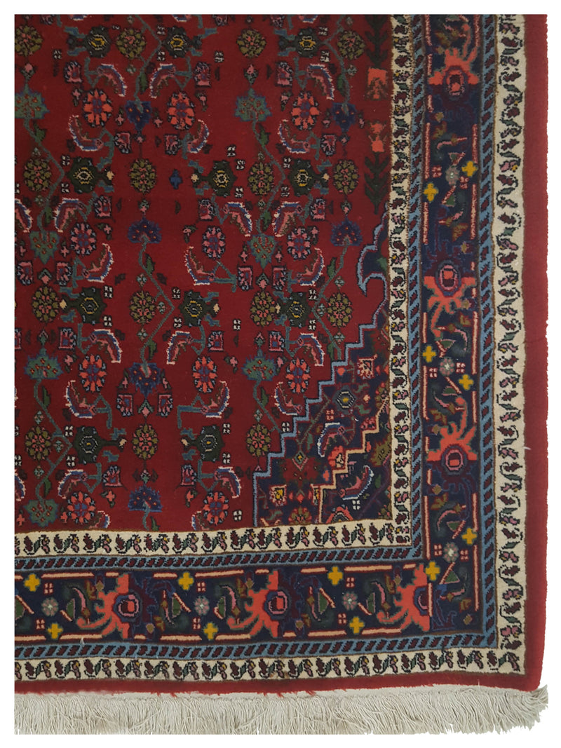 Pacific Bijar 67312 Red Navy Traditional Hand Knotted Rug