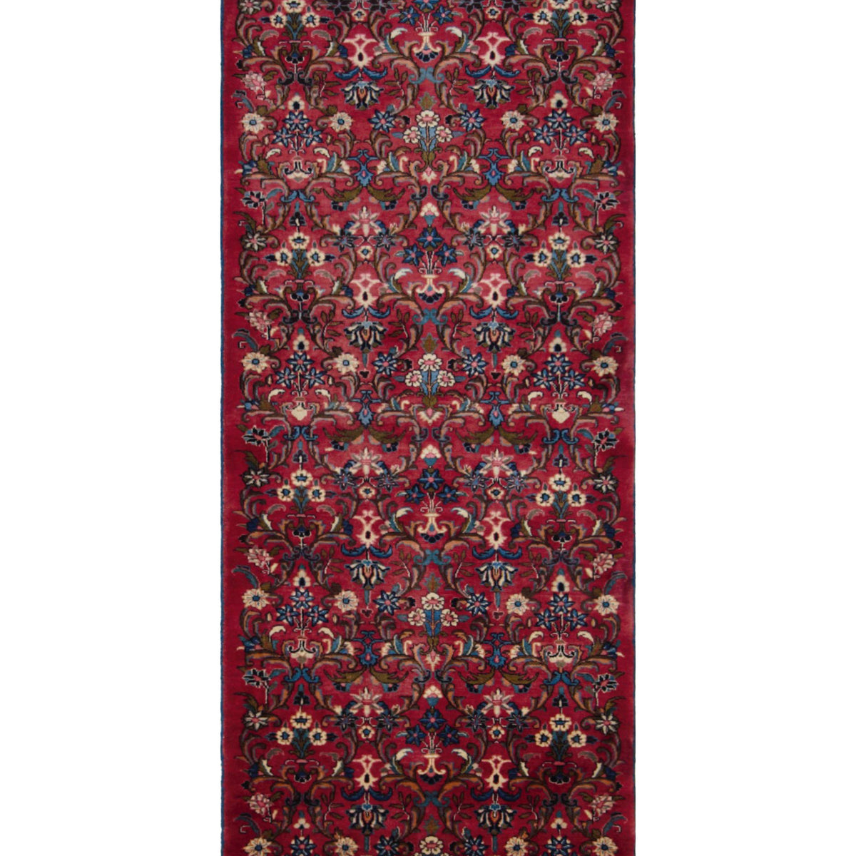 Pacific Mashad Runner  Red Red Traditional