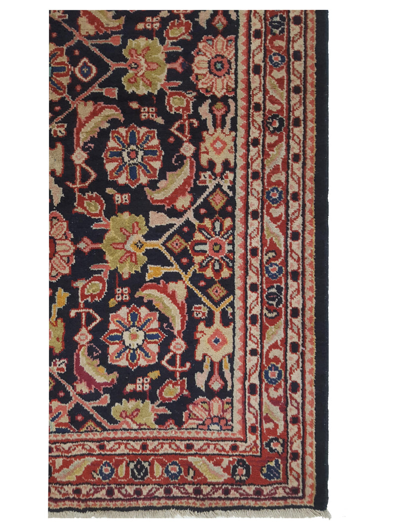 Pacific Sarouk Mahal 67314 Navy Navy Traditional Hand Knotted Rug