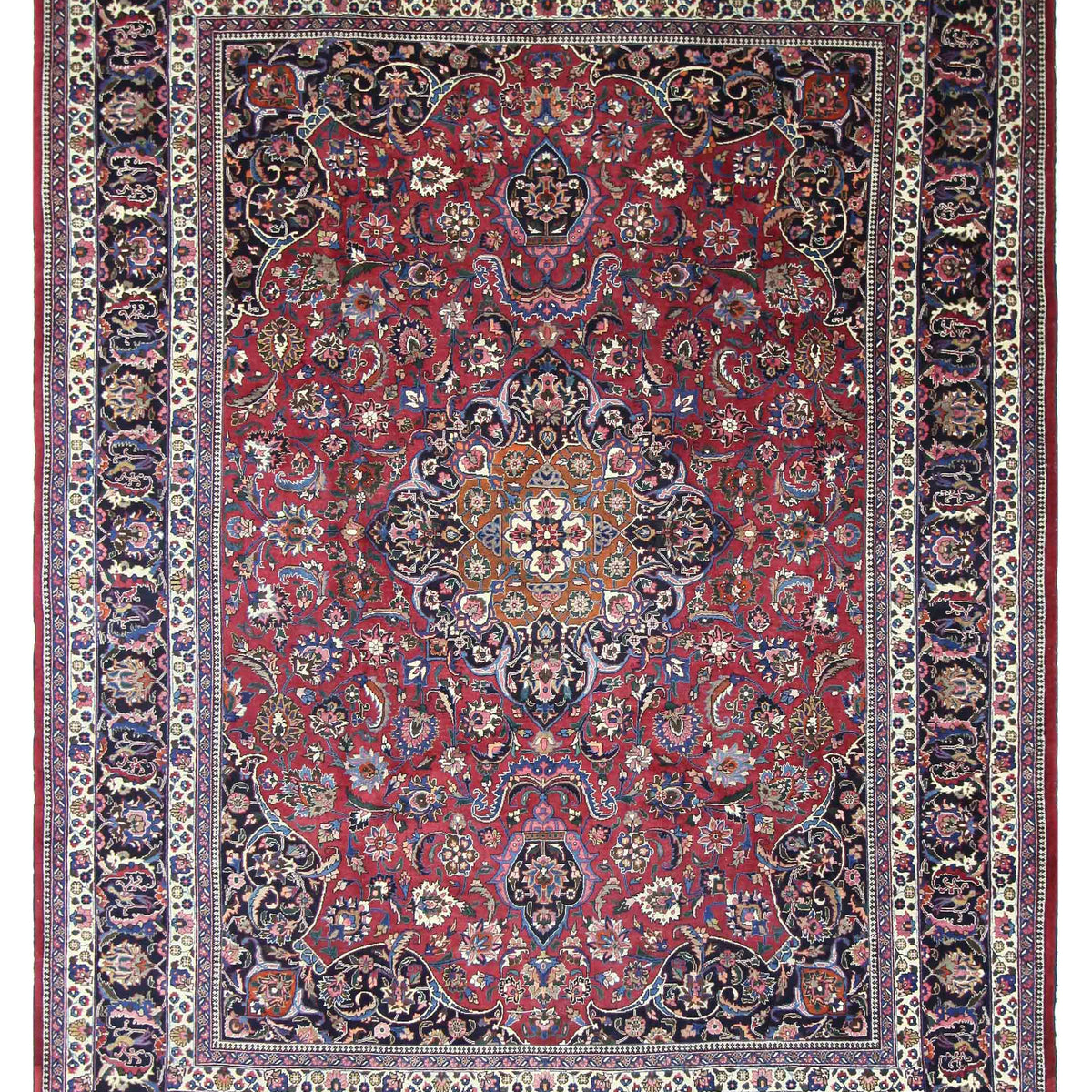 Pacific Mashad  Blue Red Traditional